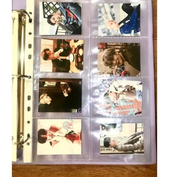 

TEERLARIS! ESW89 Mini Photocard / Polaroid Sleeve (8p) untuk Binder A4 2/3/4 Ring [Besar]