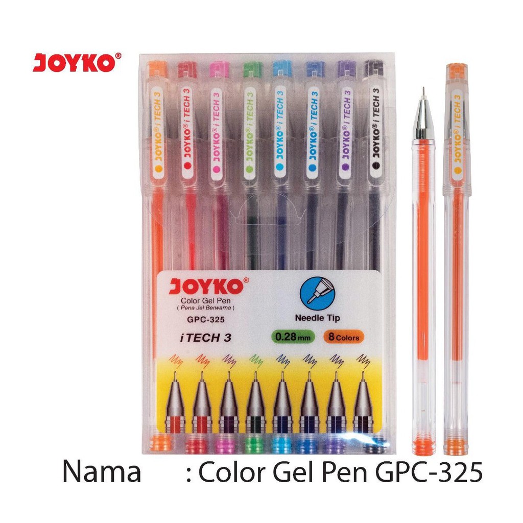 

Pena Warna Colour - Color Gel Pen Gpc 325 Itech 3