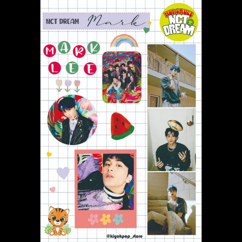 

STICKER BUJO dan JOURNAL NCT DREAM