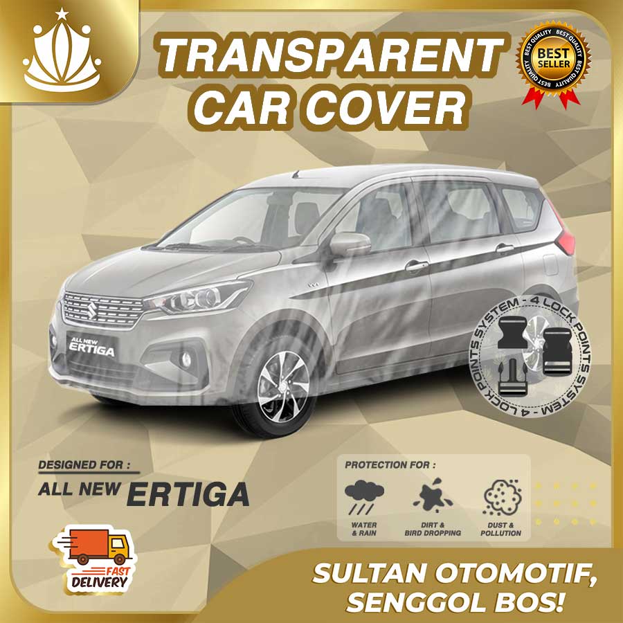 Body Cover Mobil Plastik TEBAL All New Ertiga WATERPROOF