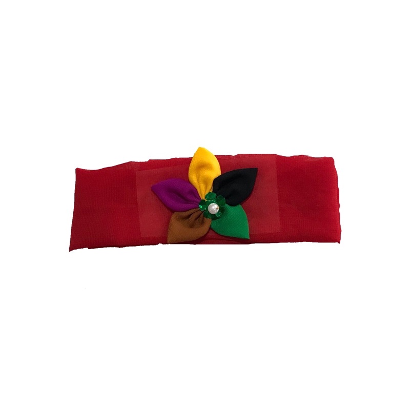 SELENDANG SIFFON ANAK | SELENDANG  ANAK-Merah 01