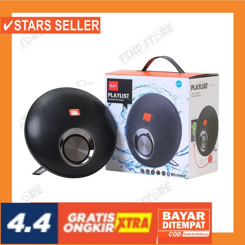 SUPER AWET ORIGINAL ASLI TAHAN LAMA BAGUS MURAH ORI IMPORT  / JBL K4+ BASS Bluetooth Speaker -TWS