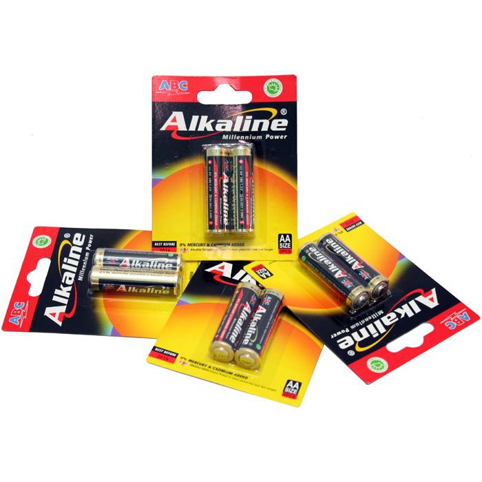 Batu Baterai Alkaline AA / 1 pasang A2 / isi 2 pcs