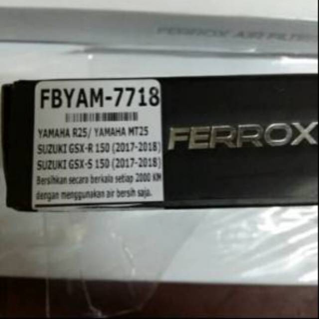 Busa filter yamaha R25. MT25 ferrox