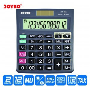 

Kalkulator | Calculator Joyko CC-15A | 12 Digit