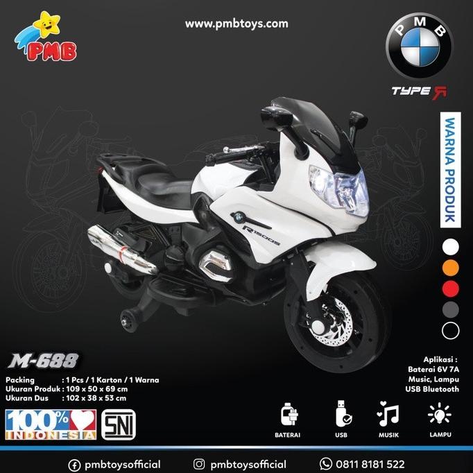 ( CARGO )MAINAN MOTOR SPORT BMW ANAK AKI PMB M688 M-688
