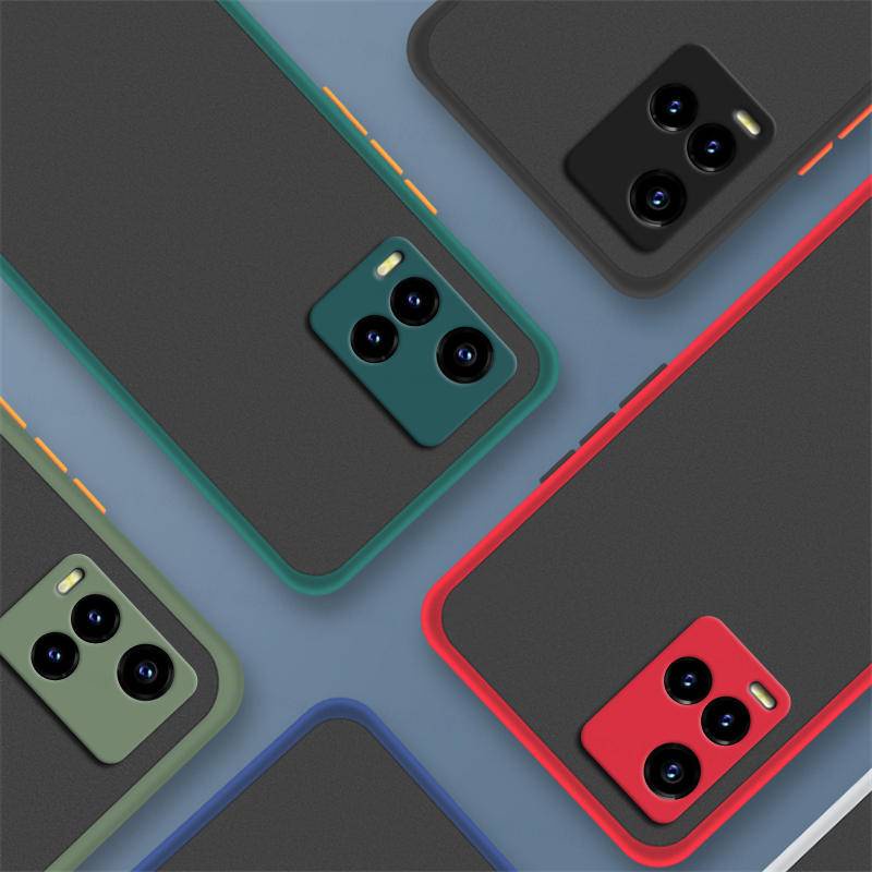 Casing Hard Case PC Matte Shockproof Untuk vivo X80 / X70 / X60 / X50 Pro / X80Pro / X70Pro / X60Pro / X50Pro