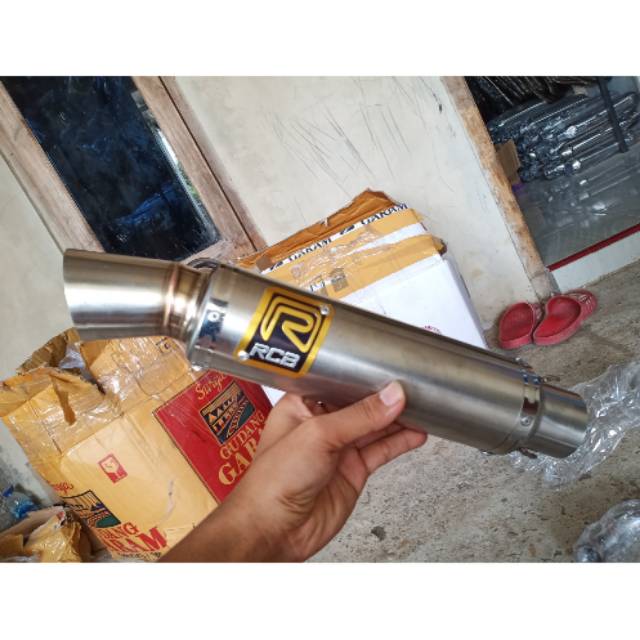 Tabung Knalpot Rcb Drag dm 50