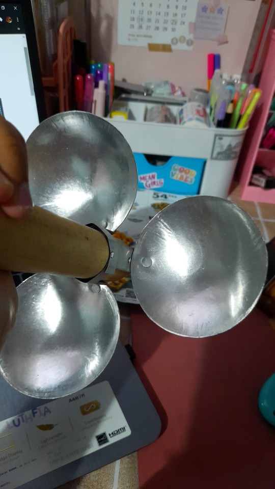 (baca Deskripsi) Cetakan Bakwan Bahan Aluminium Tebal Dan Tipis 3 Sisi Diameter 8cm Dan 9cm