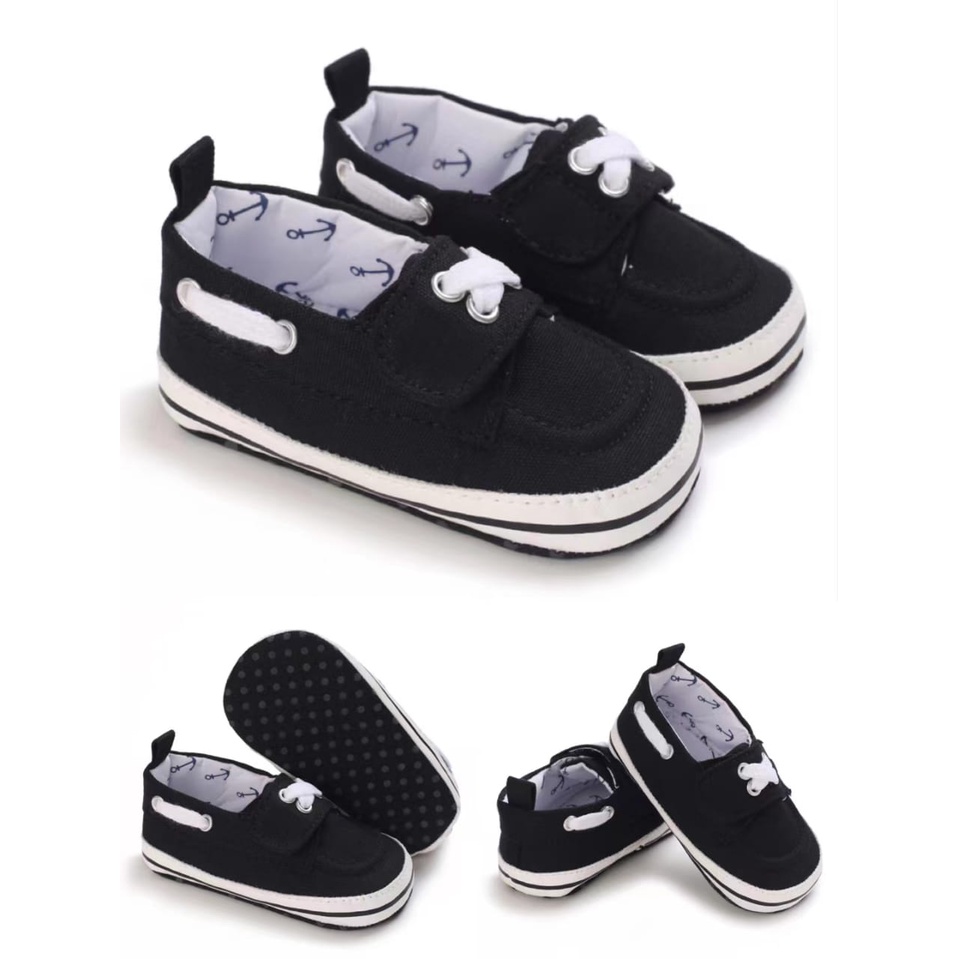 HappyOliver D64 XIWON Sepatu Anak Laki Sepatu Bayi Prewalker Shoes 0-18 bulan Import