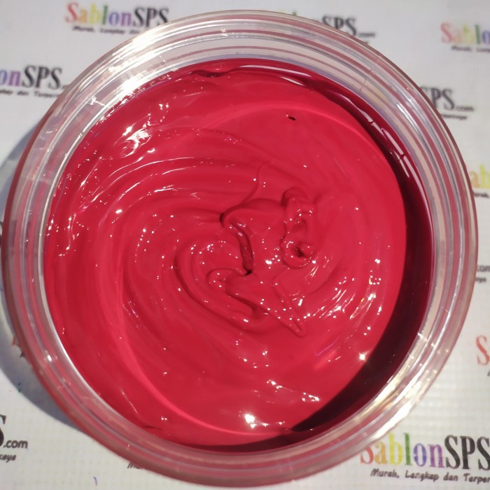 

Produk Tinta Sablon Plastisol Rubix Burgundy 500Gr Diskon