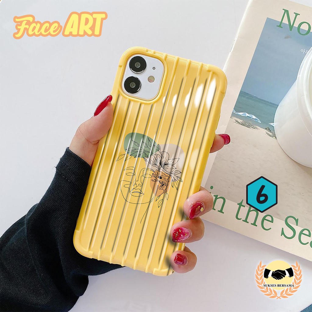 Softcase FACE ART Oppo A3s A1k A5 A9 2020 A7 F9 A5s A31 A52 A92 A37 A53 A83 F1s F11 Pro Reno BSB2227