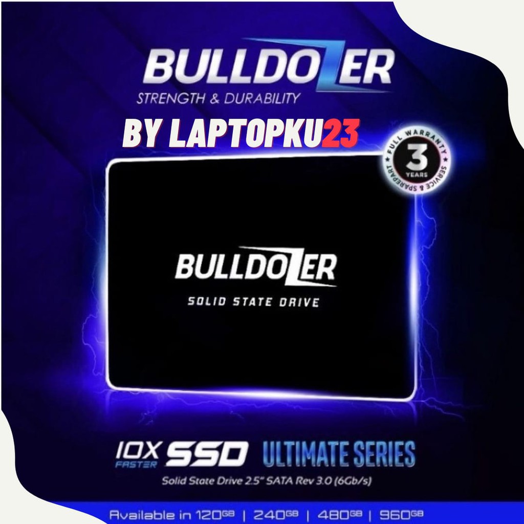 SSD BULLDOZER 120GB SATA III 2.5