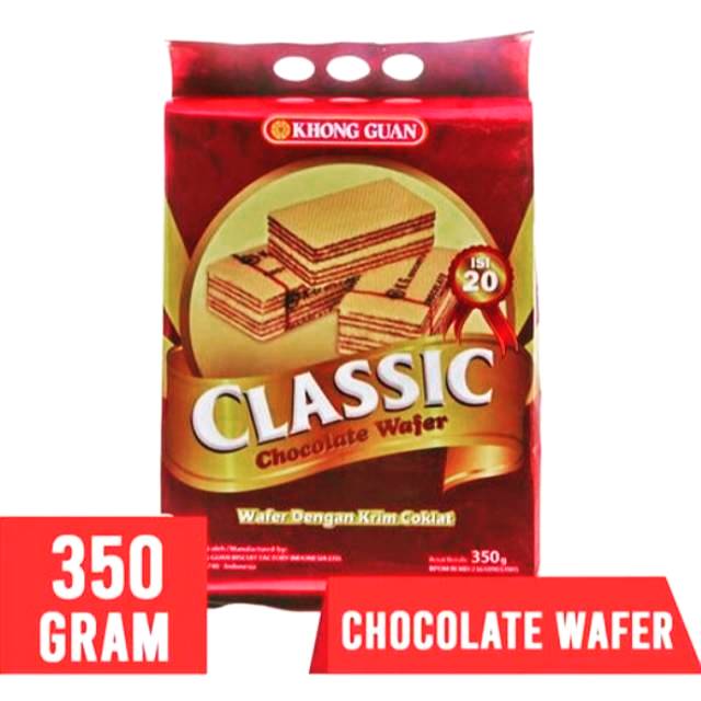 

Khong Guan Classic Chocolate Wafer - 350 Gram