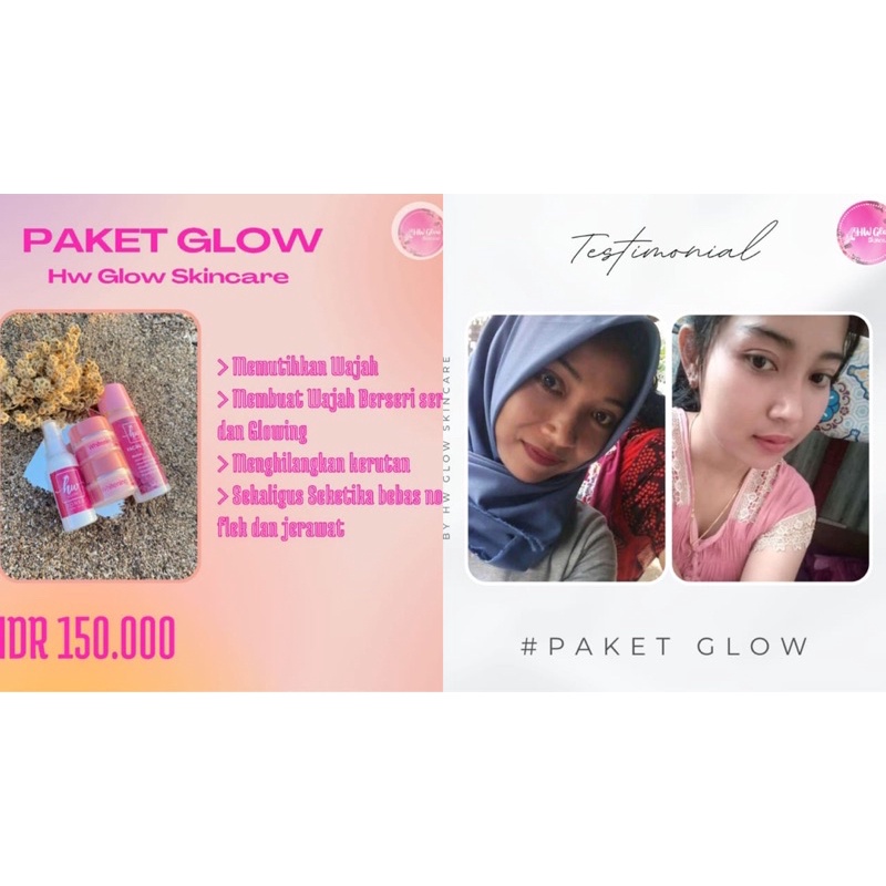 HW GLOW SKINCARE (Paket Glow)