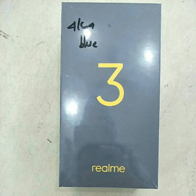 Realme 3 Ram 4gb Rom 64gb garansi Resmi