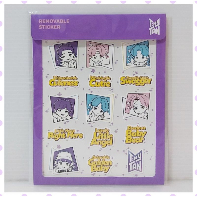 [READY] BTS TinyTAN Removable Sticker / Stiker