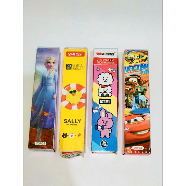 

REFILL GEL PEN FANCY/ ISI GEL KARAKTER