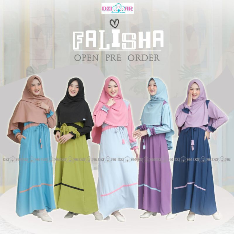 Gamis Falisha by Dzimar (Dress Only)