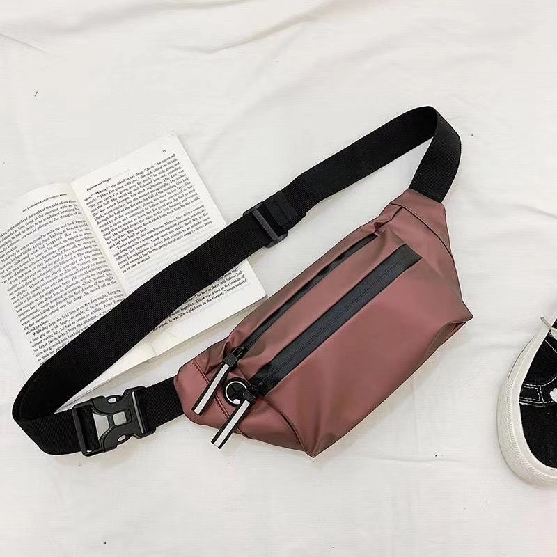 Tas Selempang Pria Import Waist Bag Waterproof Tas Pinggang Unisex A