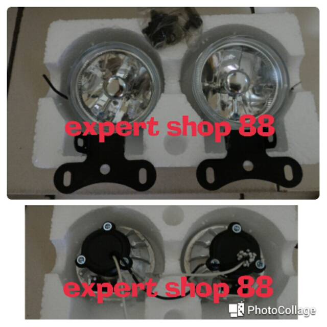 lampu kabut bumper foglamp fog lamp karimun estilo estillo set