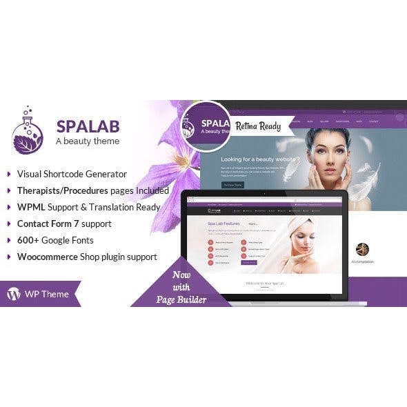 Spa Lab  - Beauty Salon, Spa Theme