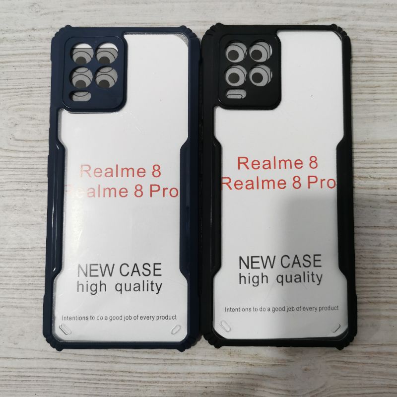 CASE REALME 8 / 8 PRO SHOCKPROOF SOFTCASE TRANSPARAN