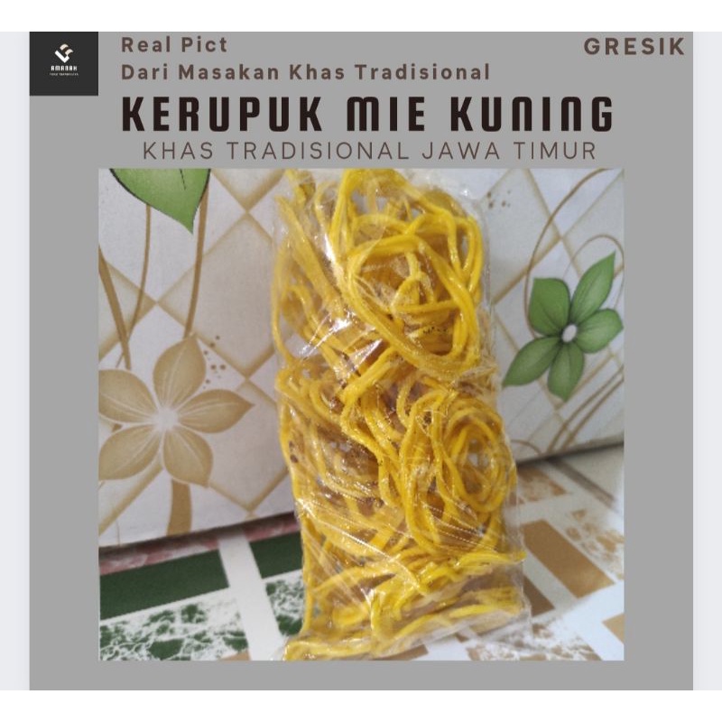 

Kerupuk Krupuk Mie Kuning, 1/4 (250 gram), 1/2 Kg (500 gram), 1 Kg | Gresik | Jawa Timur Khas Tradisional