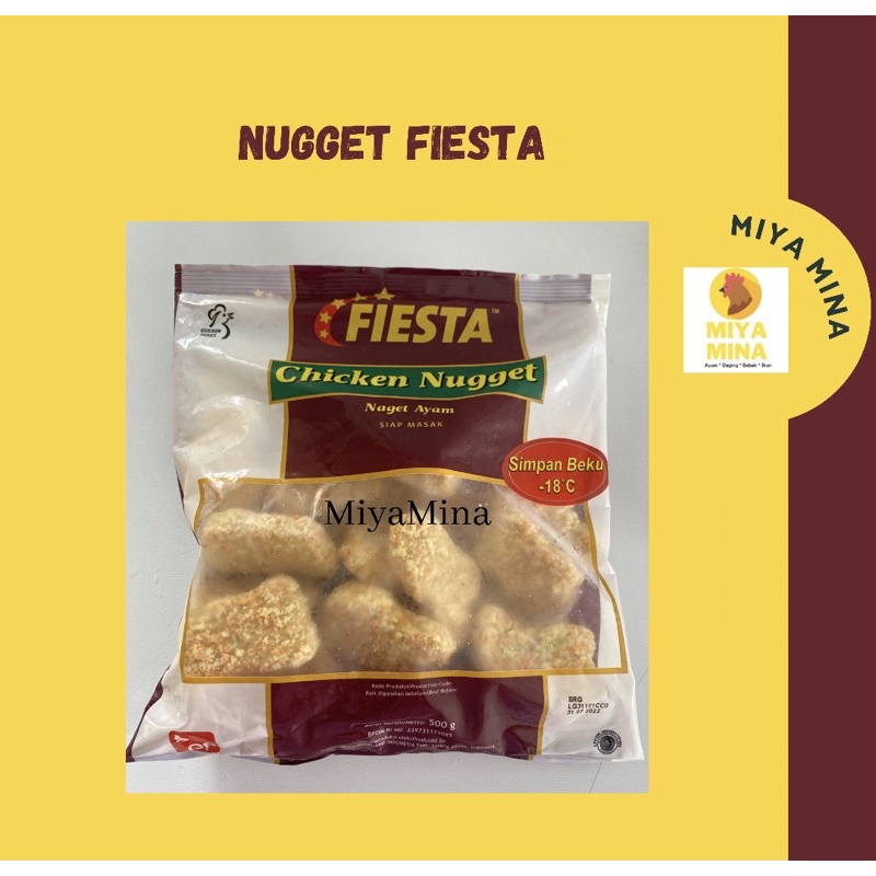 

FIESTA CHICKEN NUGGET 500gr