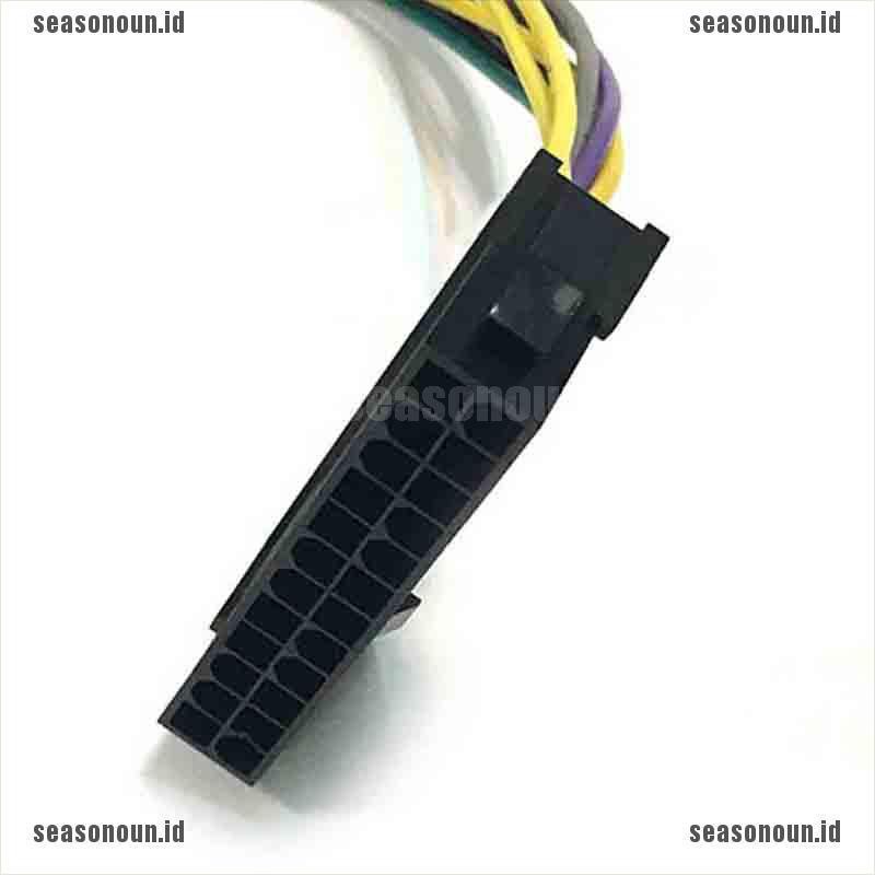 【sea】24 Pin Female to DELL Optiplex Server Motherboard 8 Pin Male Adapter Power Cable