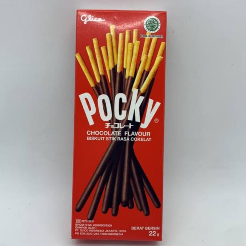 

BISKUIT POCKY cemilan tren 22 gram