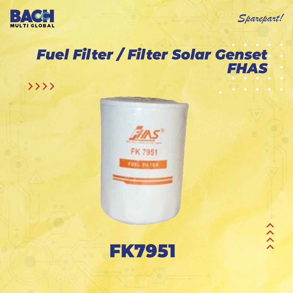 FUEL FILTER /FILTER SOLAR GENSET FHAS FK7951