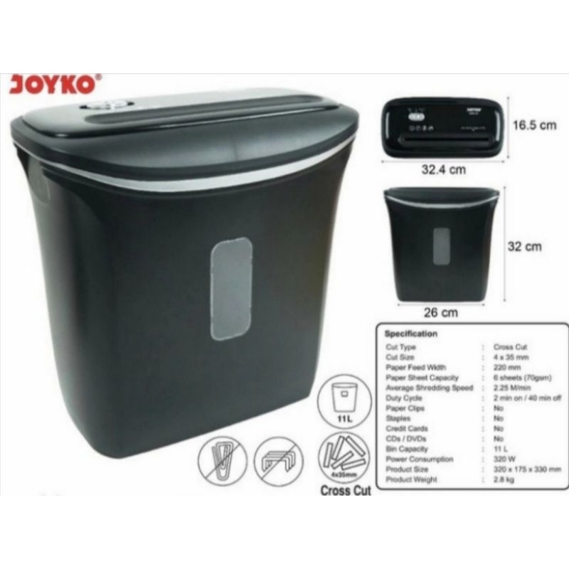 

Joyko Paper Shredder 02