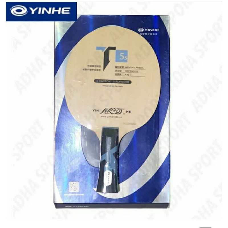 BET TENIS MEJA YINHE T5S ORIGINAL BLADE PINPONG