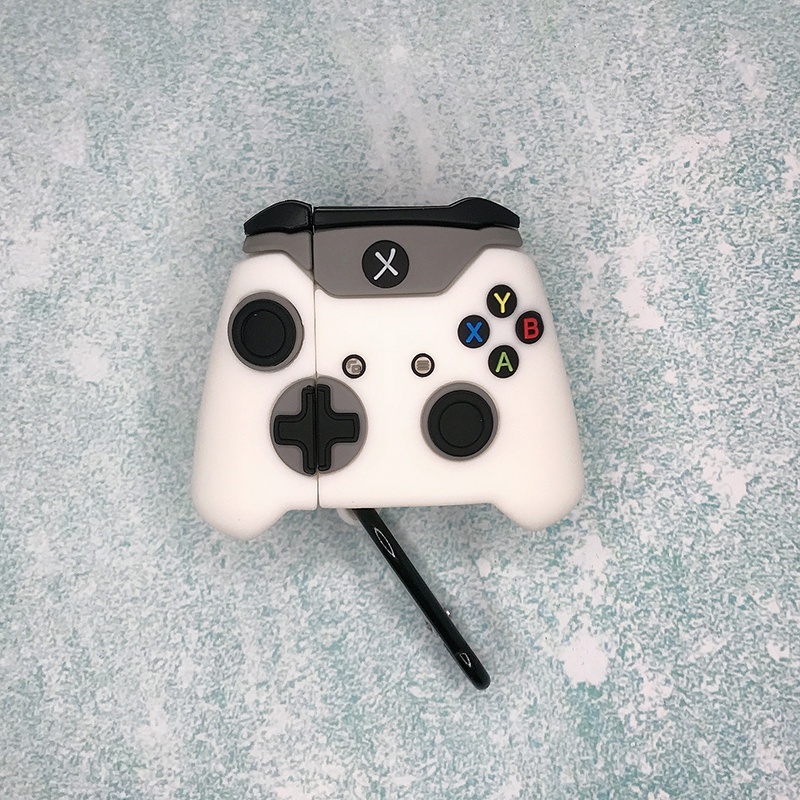 【COD】 Cover Protector  Airpod Case  / Casing Airpods 2 / Case Airpods 2 /airpods Macaron / Airpods Gen 2 / Casing Airpods  /softcase Airpods /headset Bluetooth-White Xbox