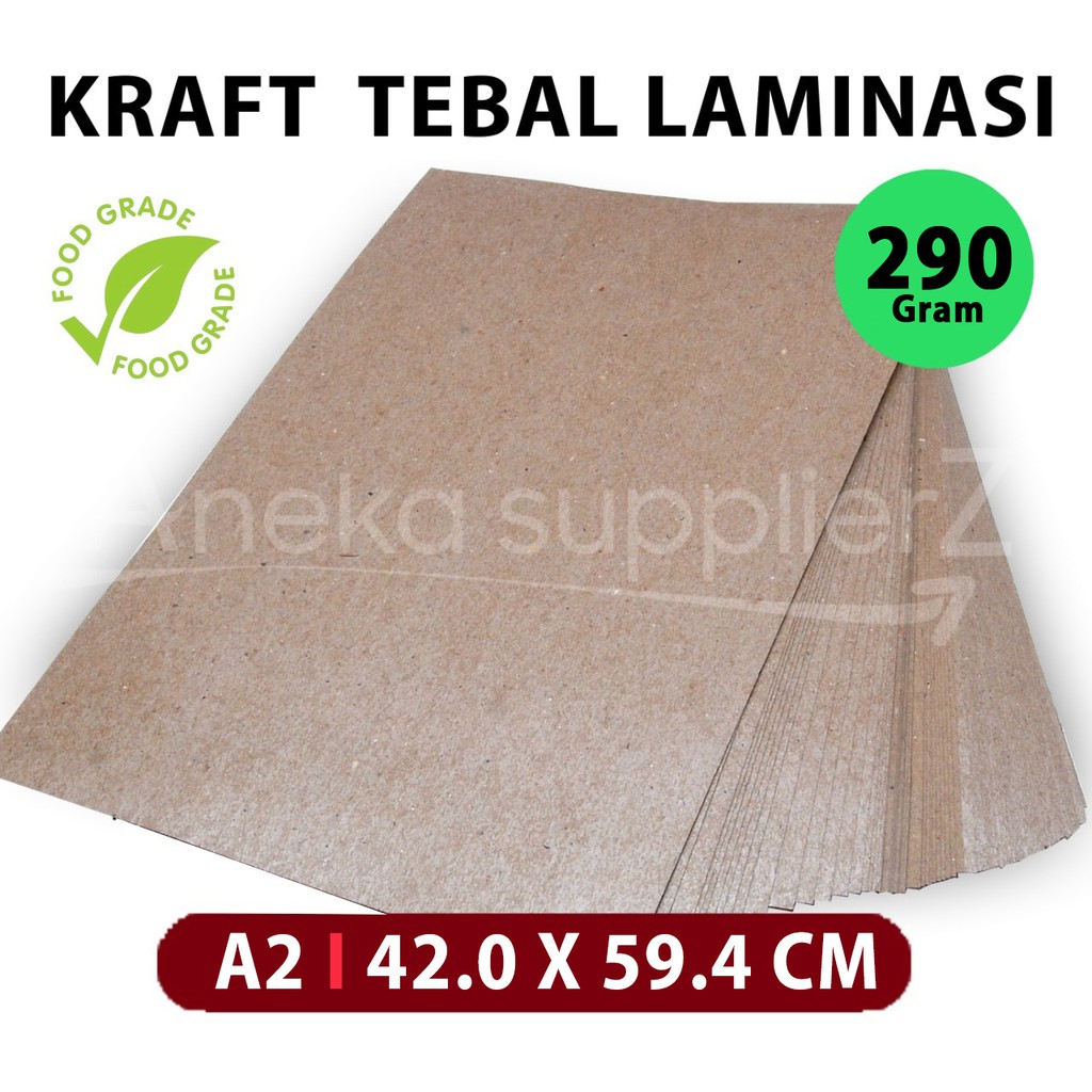 

Karton Kraft Laminasi | A2 (12 pcs)