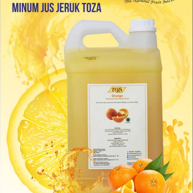 

Orange juice TOZA (5 ltr)