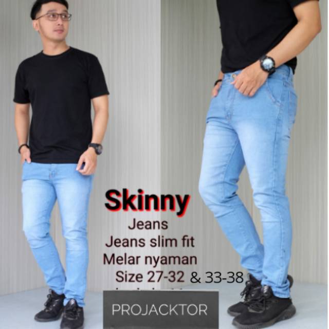 Celana skiny premium pria