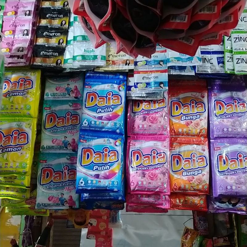 Daia detergen bubuk 1 renceng
