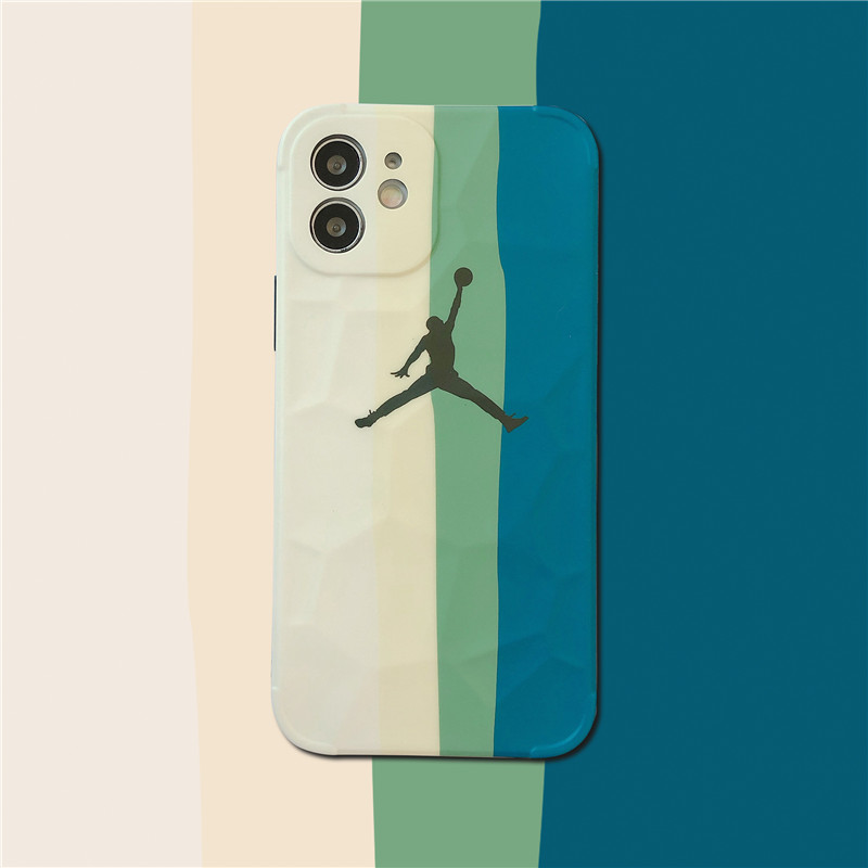 Casing Soft Case Silikon Warna Pelangi Untuk Iphone 11 Pro Max / Xs Max / Xr / 8 + / 7 + / 12 Pro Max