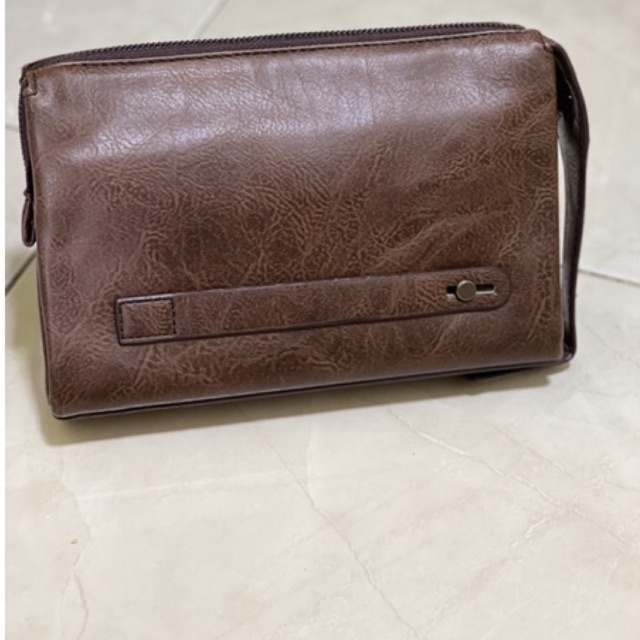 Handbag MONTBLANC terbaru /Clutch MONTBLANC model Gagang Unisex