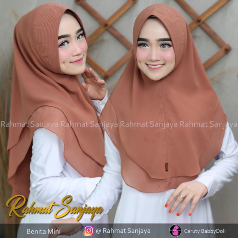 Khimar Mini Ceruty Rahmat Sanjaya