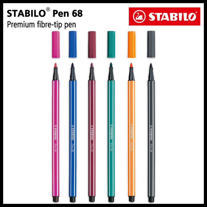 

Daisydooo | Stabilo Set 6 - Pen 68 Bohemian Theme / Highlighter Marker And Pen