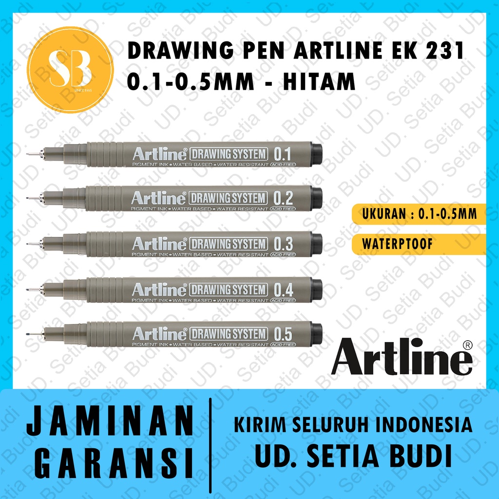 Drawing Pen Artline EK 231 Artline EK-231 0.1-0.5mm