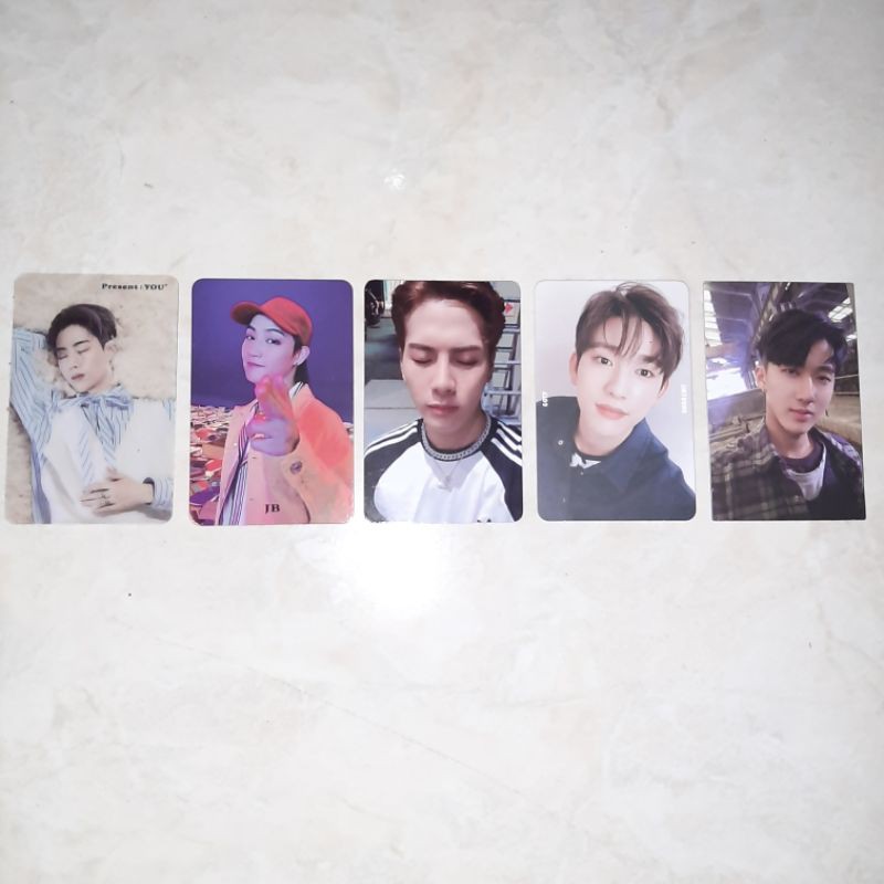 PHOTOCARD MARK GOT7, JACKSON GOT7, JAEBEOM GOT7, JINYOUNG GOT7, CHANGBIN STRAY KIDS