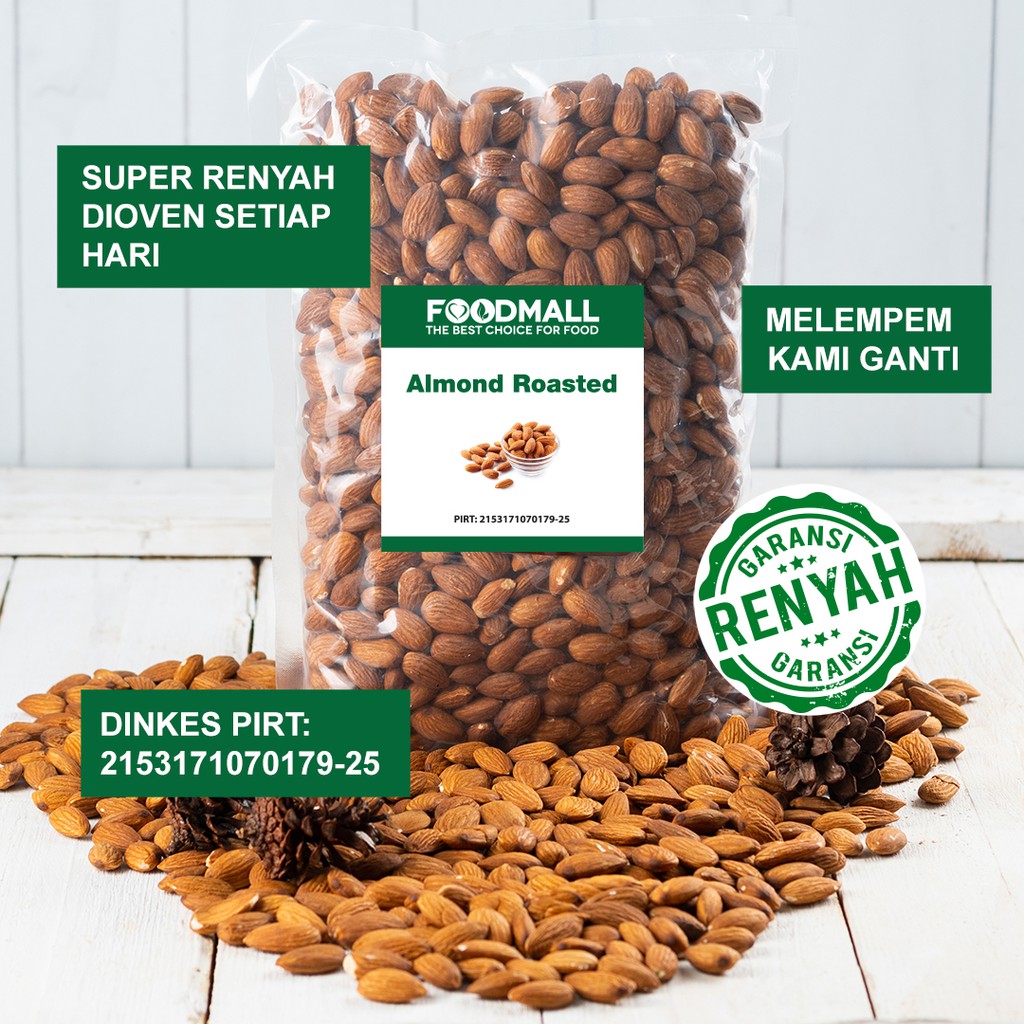 Almond Roasted SUPER 1 Kg