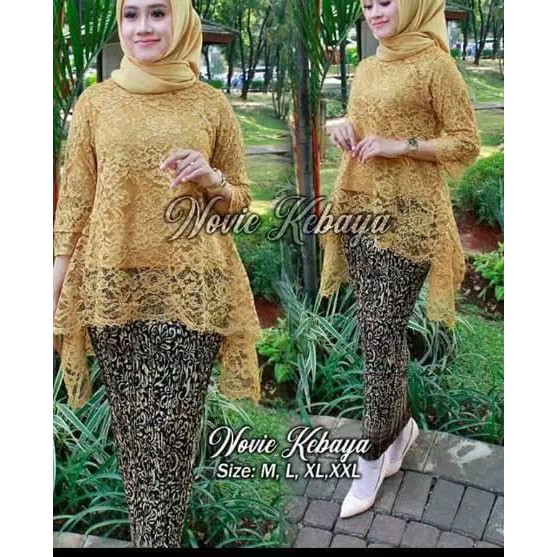 Macam Macam Kebaya Kebaya Brukat Kebaya Brokat Kebaya Modern Setelan Kebaya Baju Kebaya A Shopee Indonesia