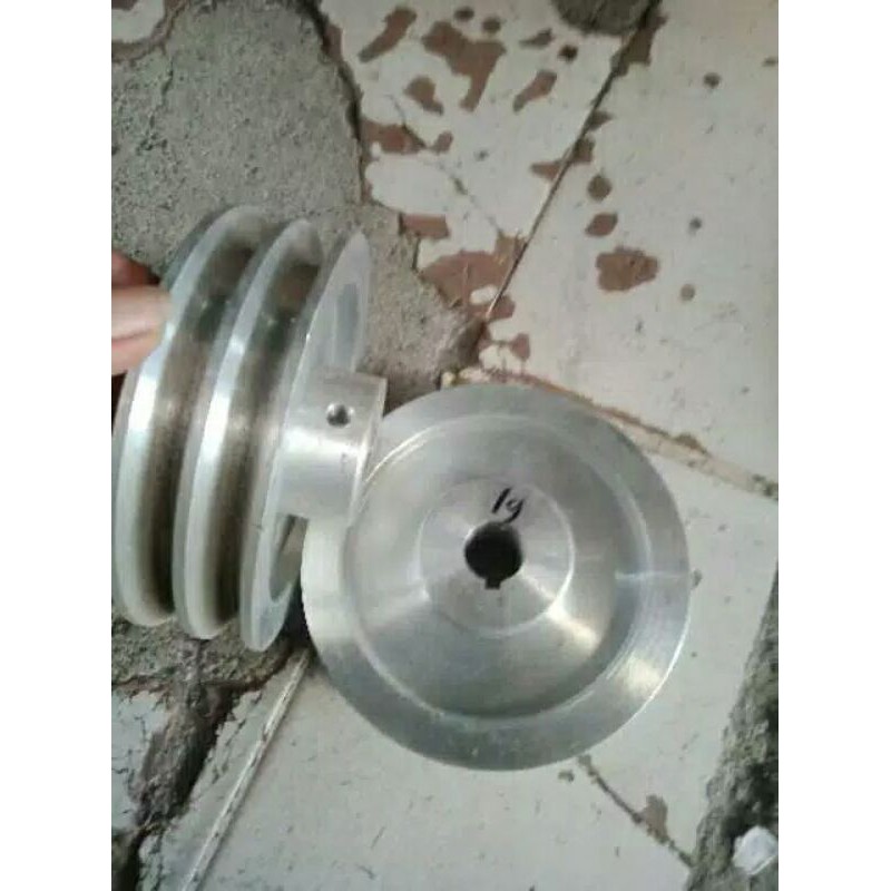 puli almini A2x5"x19mm puli vanbel alumunium