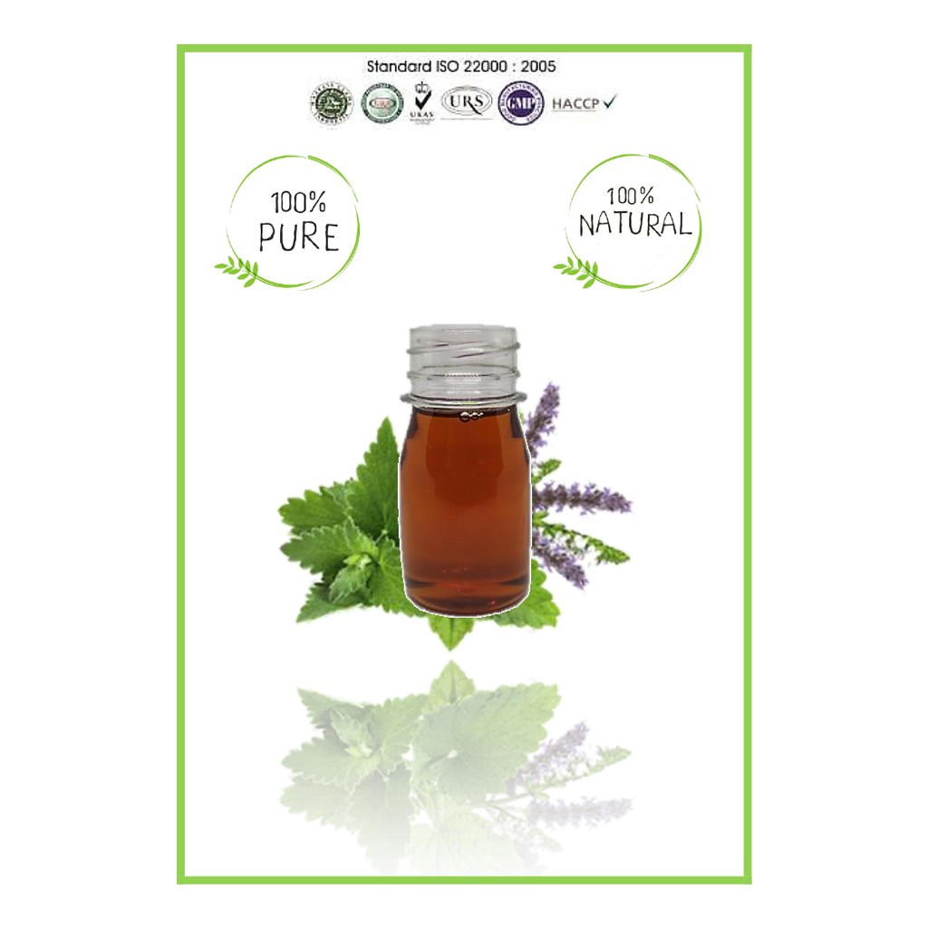 Pure Patchouli Essential Oil 30ml / Minyak Atsiri Esensial Nilam Asli Murni