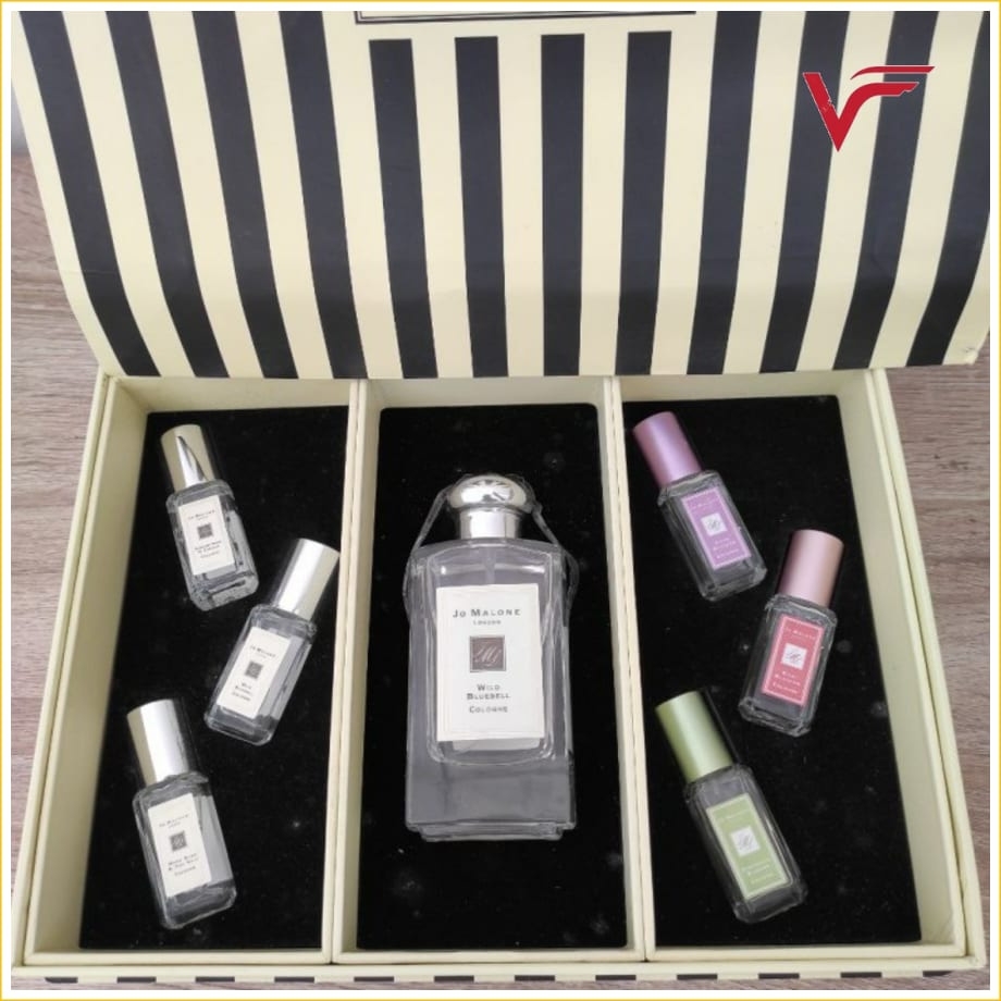 Parfum Original Jo Malone Luxury Gift Set 7 In 1 Box Paperbag